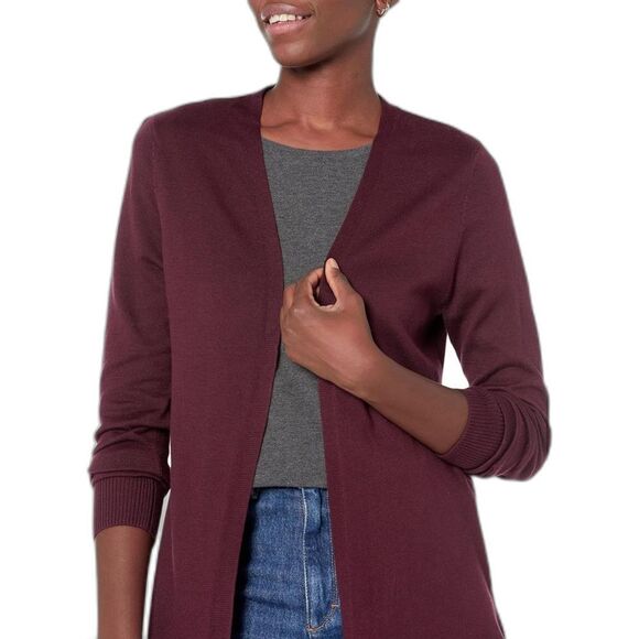 Amazon Women's Lightweight Open-Front Cardigan Sweater (59) - Picture 3 of 4